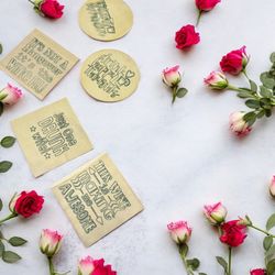 The Beetch Barn Craft N' Sip - Craft a Coaster Set! Work work with our designs or create your own!