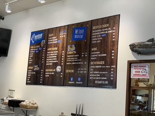 Menu photo 3 Brigham Fish Market Cascade Locks, OR
