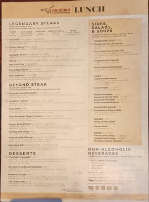 Menu photo 3 LongHorn Steakhouse Daytona Beach, FL Menu photo 3 LongHorn Steakhouse Daytona Beach, FL