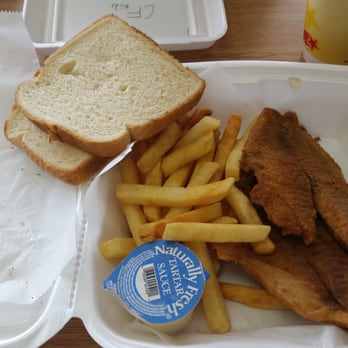 American Deli - Fried Tilapia combo with fries, bread, tartar - Burgers Near Me - Hoover, Alabama American Deli - Fried Tilapia combo with fries, bread, tartar - Burgers Near Me - Hoover, Alabama