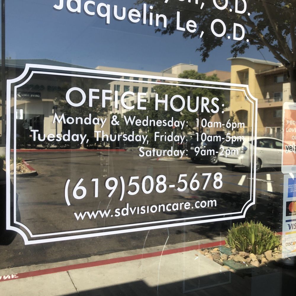 Vision Care Optometry - Open SAT ??? - Optometrists Near Me - San Diego, California Vision Care Optometry - Open SAT ??? - Optometrists Near Me - San Diego, California
