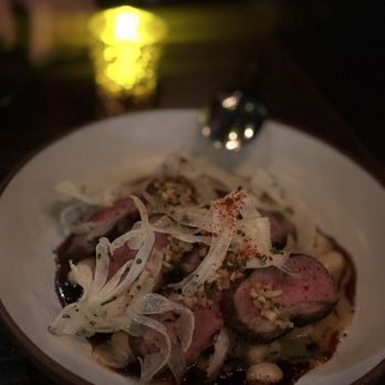 Sparrow + Wolf - Wood fired Lumina Lamb - New American Near Me - Las Vegas, Nevada