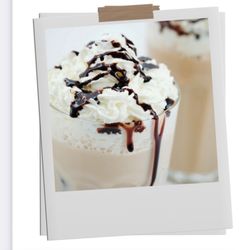 Around The Clock - This is a pic of the shake from the website but there wasn't even chocolate on top..