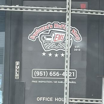 Espinoza's Muffler Shop - Front Door - Auto Repair Near Me - Moreno Valley, California Espinoza's Muffler Shop - Front Door - Auto Repair Near Me - Moreno Valley, California