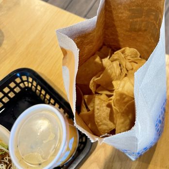 QDOBA Mexican Eats - Queso and Chips. - Mexican Near Me - Little Elm, Texas