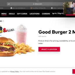 Good Burger 2 Meal Good Burger 2 Meal Deluxe Wagyu Steakhouse Burger Strawberry Shake Crinkle Fries (Medium)