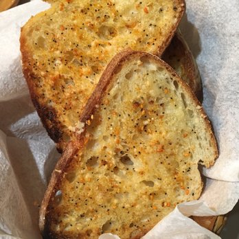 Macrina Bakery & Cafe - Garlic bread from the Giuseppe loaf - Cafes Near Me - Seattle, Washington
