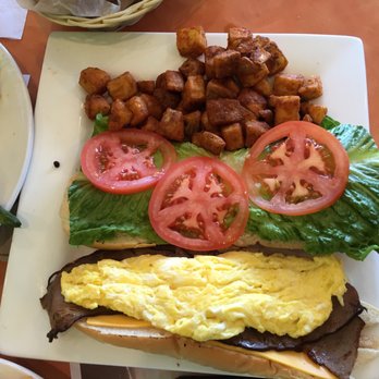 Ben & Florentine - Beef omelet sandwich - Breakfast & Brunch Near Me - Brossard, Quebec Ben & Florentine - Beef omelet sandwich - Breakfast & Brunch Near Me - Brossard, Quebec