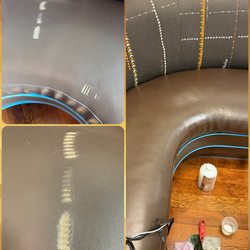 Proleatherlab - Repaired major damage to leather seat