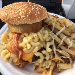 Mega-Load Burgers - Cajun Mac Burger
