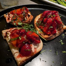 Amore Trattoria Italiana - Strawberry Bruschetta special - June 2025