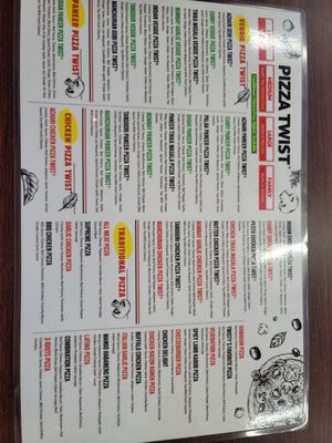 Menu photo 2 Pizza Twist Brentwood, CA Menu photo 2 Pizza Twist Brentwood, CA