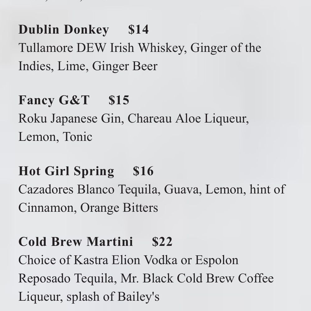 The Phoenix - Cocktail Menu - Lounges Near Me - Los Angeles, California The Phoenix - Cocktail Menu - Lounges Near Me - Los Angeles, California