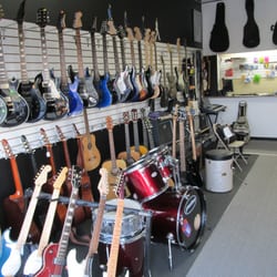 Guitars and Drums and Band Instruments