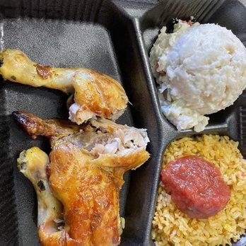 Los Pollos 3 - a meal of chicken, rice, and pepperoni - Mexican Near Me - Downey, California