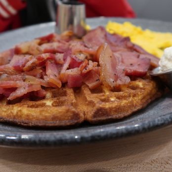 Waffle Stop - Bacon Waffle - Breakfast & Brunch Near Me - Tacoma, Washington Waffle Stop - Bacon Waffle - Breakfast & Brunch Near Me - Tacoma, Washington