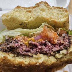 Bedoe's Bar & Grille - Medium Well Cooked All American Burger
