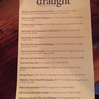 Draught Industries - Beer Bar Near Me - Beacon, New York Draught Industries - Beer Bar Near Me - Beacon, New York