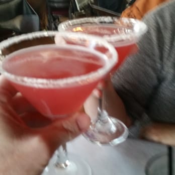 Half Shell Oyster House - Our waiter Dewayne's take on the Pink Pearl Martini. Quite possibly the best martini we've ever had! - Seafood Near Me - Biloxi, Mississippi Half Shell Oyster House - Our waiter Dewayne's take on the Pink Pearl Martini. Quite possibly the best martini we've ever had! - Seafood Near Me - Biloxi, Mississippi