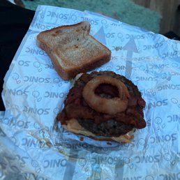 onion, patty, bread onion, patty, bread