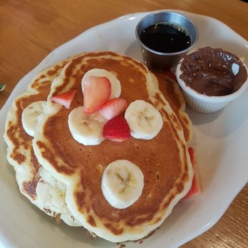The Edison Automat - FLUFFIEST Pancakes $9.00 + 0.50 (Bananas) - Cafes Near Me - Edison, New Jersey The Edison Automat - FLUFFIEST Pancakes $9.00 + 0.50 (Bananas) - Cafes Near Me - Edison, New Jersey