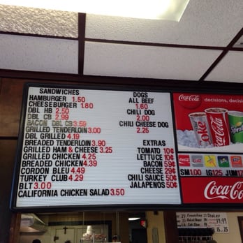 Just Hamburgers - Menu 1/3 - Hot Dogs Near Me - Paducah, Kentucky Just Hamburgers - Menu 1/3 - Hot Dogs Near Me - Paducah, Kentucky