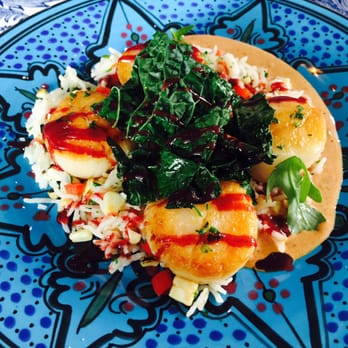 The National - Scallops. I think they were $20 at lunch. - Mediterranean Near Me - Athens, Georgia The National - Scallops. I think they were $20 at lunch. - Mediterranean Near Me - Athens, Georgia
