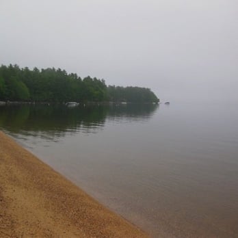 Sebago Lake State Park - It was about 5:00am and foggy, but still beautiful - Parks Near Me - Casco, Maine