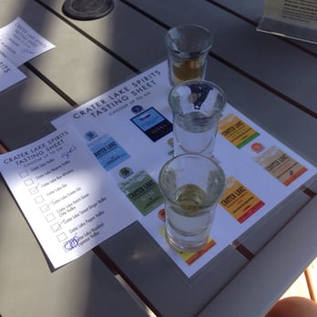 Crater Lake Spirits - You can get up to 6 free tastings! The sweet ginger was my favorite. - Beer, Wine & Spirits Near Me - Bend, Oregon