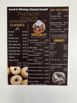 Pharaohs Donuts by null