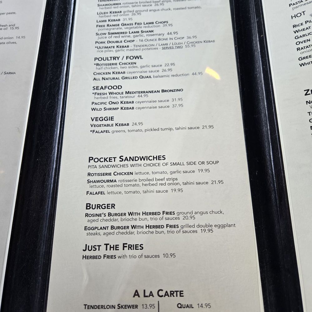 Rosine's Mediterranean Cafe - Menu - Mediterranean Near Me - Anaheim, California Rosine's Mediterranean Cafe - Menu - Mediterranean Near Me - Anaheim, California