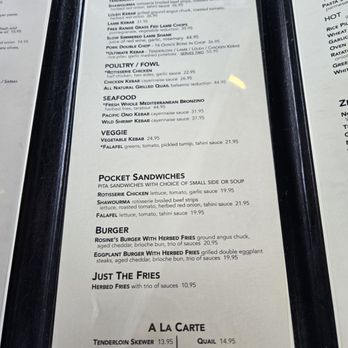 Rosine's Mediterranean Cafe - Menu - Mediterranean Near Me - Anaheim, California Rosine's Mediterranean Cafe - Menu - Mediterranean Near Me - Anaheim, California