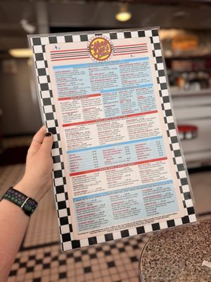 Menu photo 2 Nana Dee's Diner Mesa, AZ