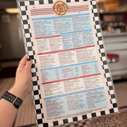 Menu - April 2026