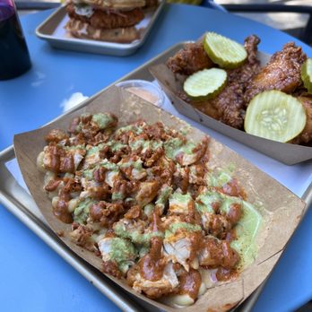 Namkeen - Spicy Maple Wings + Chicken Tikka Masala Mac & Cheese + Chicken and Waffles :) - Chicken Shop Near Me - Brooklyn, New York