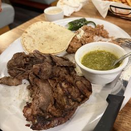 Carne Asada Plate