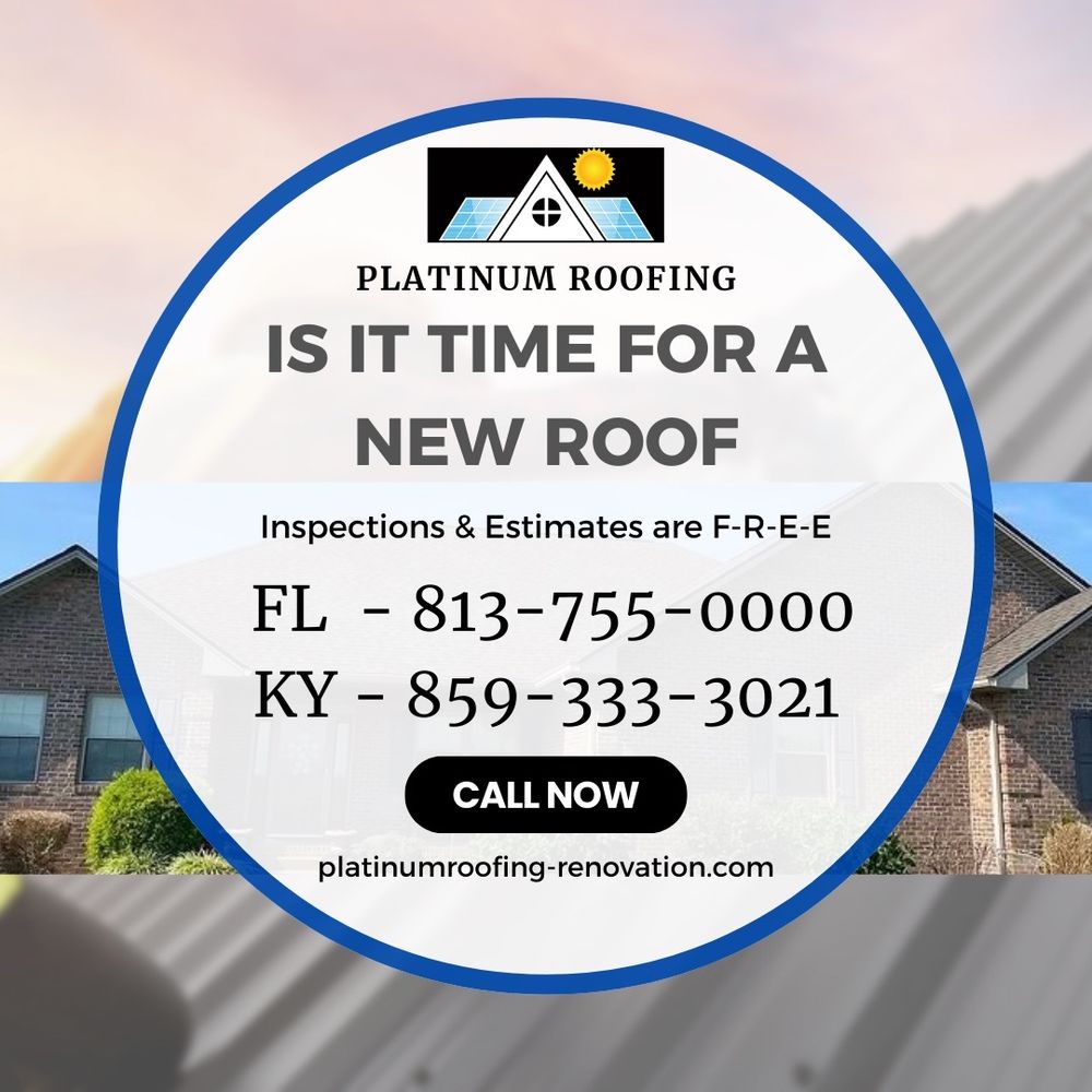 Slide of Platinum Roofing & Restoration Florida