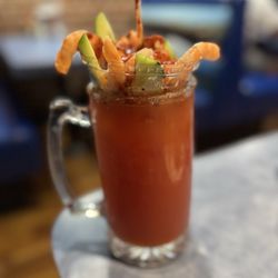 Mariscos El 30 - Shrimp Michelada!