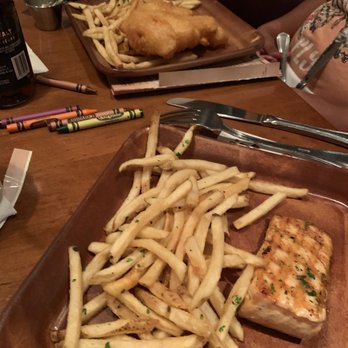 King's Fish House - Tempe - Kid's grilled salmon with fries - Seafood Near Me - Tempe, Arizona King's Fish House - Tempe - Kid's grilled salmon with fries - Seafood Near Me - Tempe, Arizona
