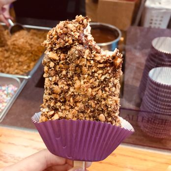 Purdys Chocolatier - Deluxe Ice Cream Bar (Vanilla Ice Cream Bar with One dip of Vanilla and Two Dips of Chocolate then covered in Roasted Almonds!) $5.25! - Chocolatiers & Shops Near Me - Surrey, British Columbia Purdys Chocolatier - Deluxe Ice Cream Bar (Vanilla Ice Cream Bar with One dip of Vanilla and Two Dips of Chocolate then covered in Roasted Almonds!) $5.25! - Chocolatiers & Shops Near Me - Surrey, British Columbia
