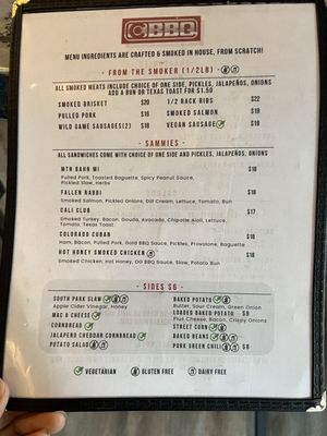 Menu photo 3 Highside Brewing - Breckenridge Breckenridge, CO