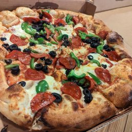 Three topping 14", $16 Three topping 14", $16