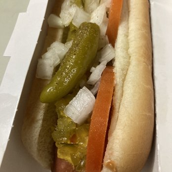 Wienerschnitzel - Chicago veggie dog 4/5 - Hot Dogs Near Me - La Mesa, California