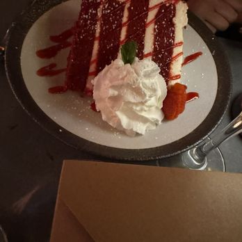 Le Chai - Red Velvet Cake for the birthday person - Thai Near Me - Brooklyn, New York Le Chai - Red Velvet Cake for the birthday person - Thai Near Me - Brooklyn, New York