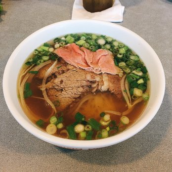 Pho Thien Phat - Small #12: Tai Chin [eye round steak & well done brisket]. Loved it!!! - Vietnamese Near Me - Richmond, Virginia