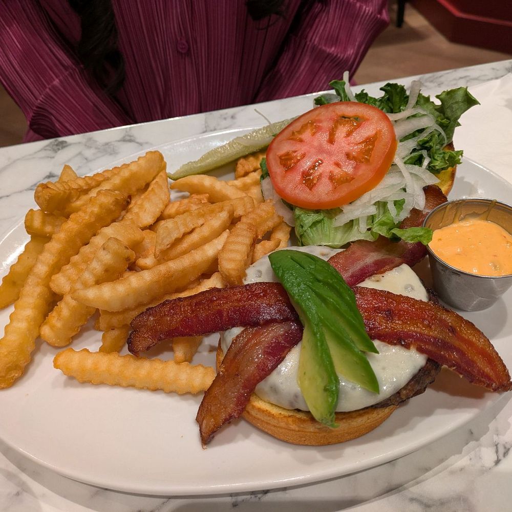 Du-par's Restaurant and Bakery - @endoedibles on Instagram 4/19/26 Avocado, Bacon & Jack Burger - lettuce, tomato, smoked bacon, avocado, monterey jack cheese, crinkle fries - American Near Me - Las Vegas, Nevada Du-par's Restaurant and Bakery - @endoedibles on Instagram 4/19/26 Avocado, Bacon & Jack Burger - lettuce, tomato, smoked bacon, avocado, monterey jack cheese, crinkle fries - American Near Me - Las Vegas, Nevada
