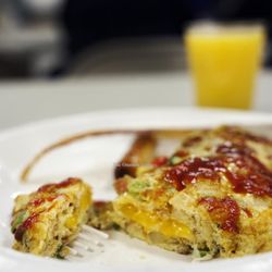 The Omelette Guys - Someone likes ketchup on their eggs