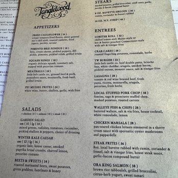 Tanglewood American Bistro - Menu - New American Near Me - Bozeman, Montana