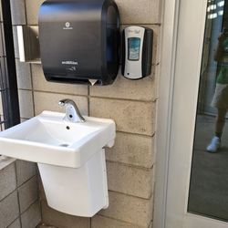 Maricopa County Animal Care & Control - Hand wash station