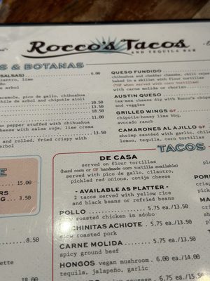 Menu photo 5 Rocco's Tacos & Tequila Bar Naples, FL Menu photo 5 Rocco's Tacos & Tequila Bar Naples, FL